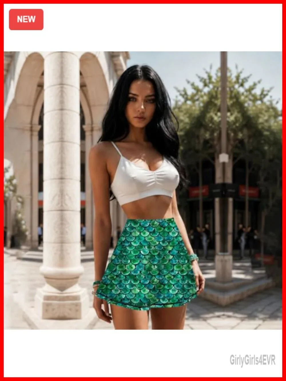 Women's Tennis Golf Skort High Waisted Athletic with Shorts Pockets